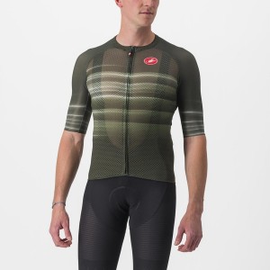 Castelli CLIMBER'S 3.0 SL2 Muške Dres Tamno Zelene | 12RSFNIYO