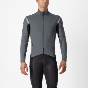 Castelli PERFETTO RoS 2 CONVERTIBLE Muške Jakne Sive Srebrne | 34VDWTLOK