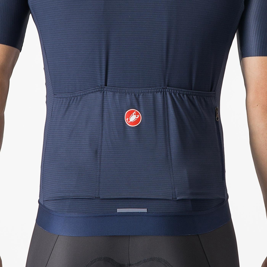 Castelli ESPRESSO Muške Dres Plave Srebrne | 32PDCLBUM