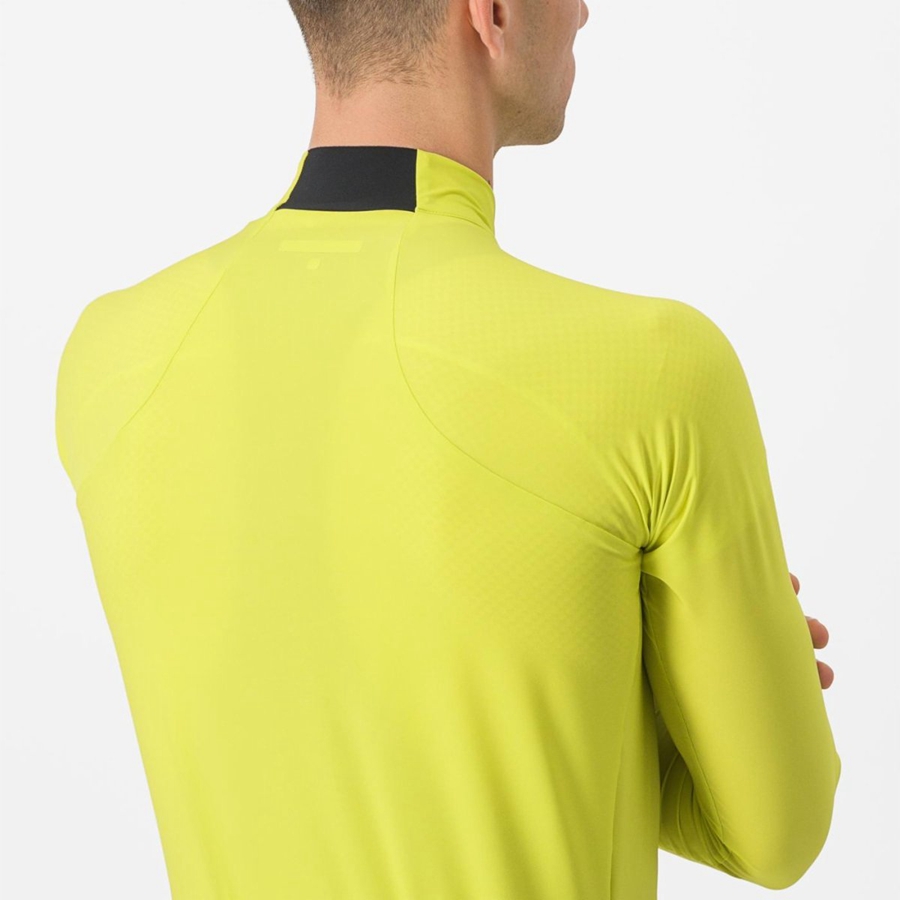 Castelli FLIGHT AIR Muške Dres Žute | 03ZQAKLVG
