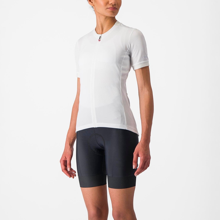 Castelli LIBERA Ženske Dres Bijele | 87XCUVFSY