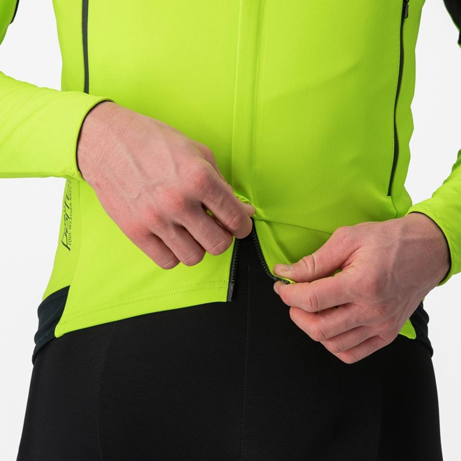 Castelli PERFETTO RoS 2 Muške Jakne Svijetlo Zelene Tamno Sive | 24YVGOHWJ