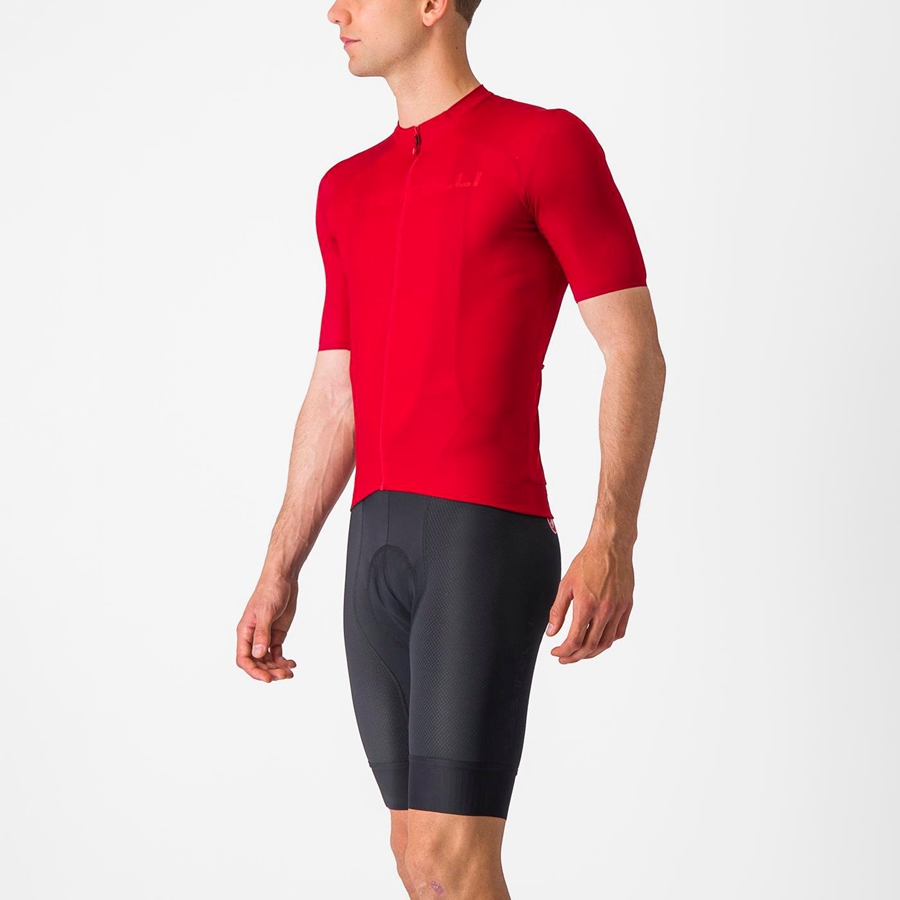 Castelli PROLOGO LITE Muške Dres Crvene | 82JYAMOUK