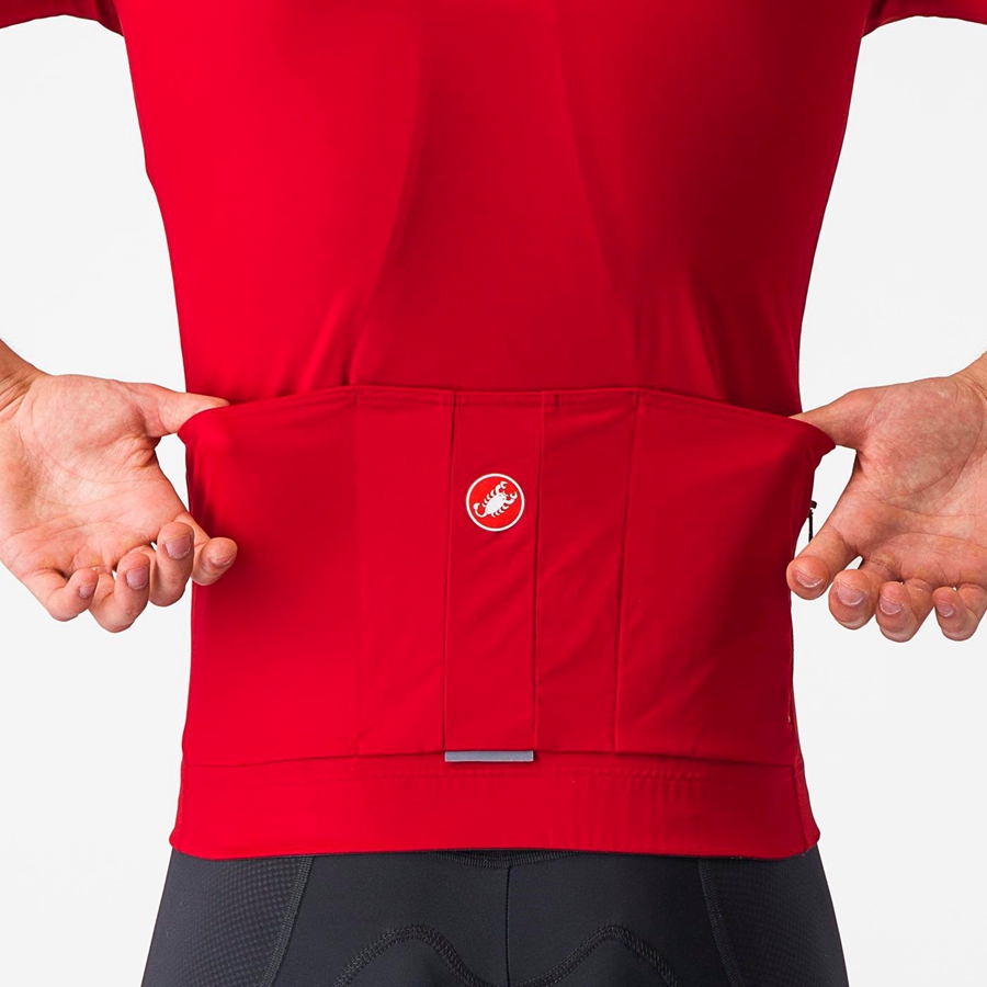 Castelli PROLOGO LITE Muške Dres Crvene | 82JYAMOUK