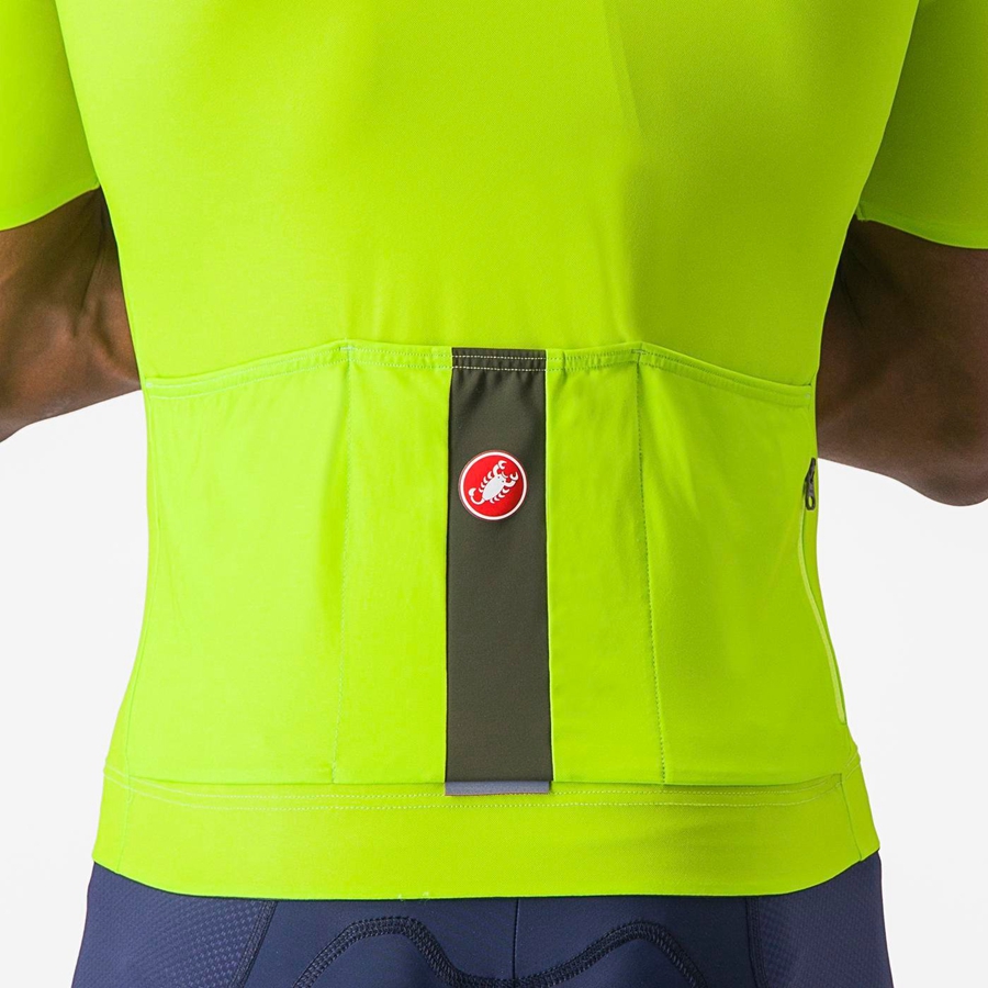 Castelli PROLOGO LITE Muške Dres Svijetlo Zelene Tamno Zelene | 58MXJHRND