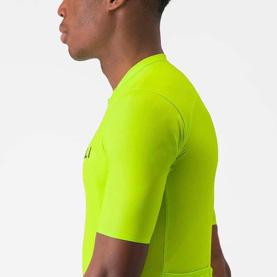 Castelli PROLOGO LITE Muške Dres Svijetlo Zelene Tamno Zelene | 58MXJHRND
