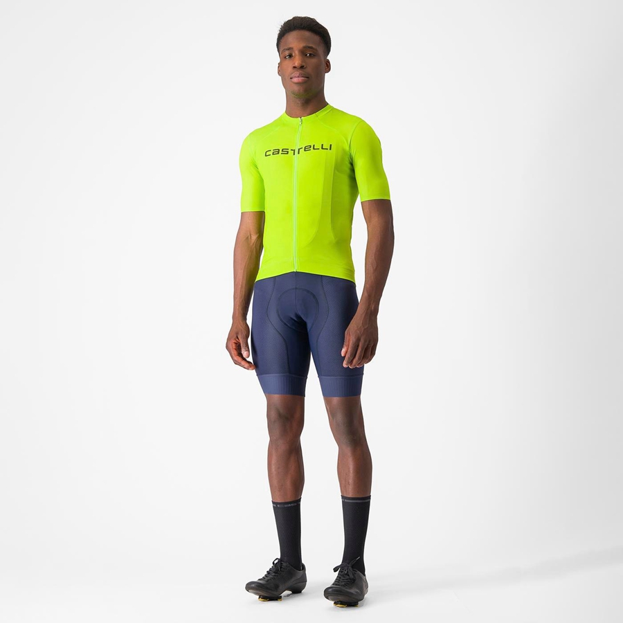 Castelli PROLOGO LITE Muške Dres Svijetlo Zelene Tamno Zelene | 58MXJHRND