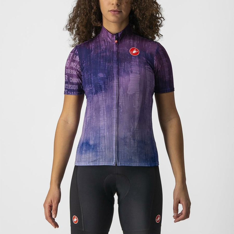 Castelli RIDE WITH REGGIE Ženske Dres Visebojne | 03IZSLMEQ