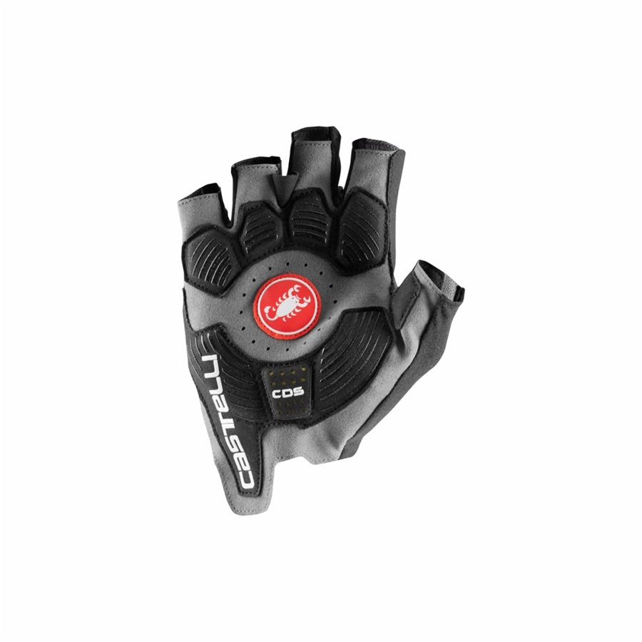 Castelli ROSSO CORSA PRO V Muške Rukavice Tamno Sive | 85MYPGVWU