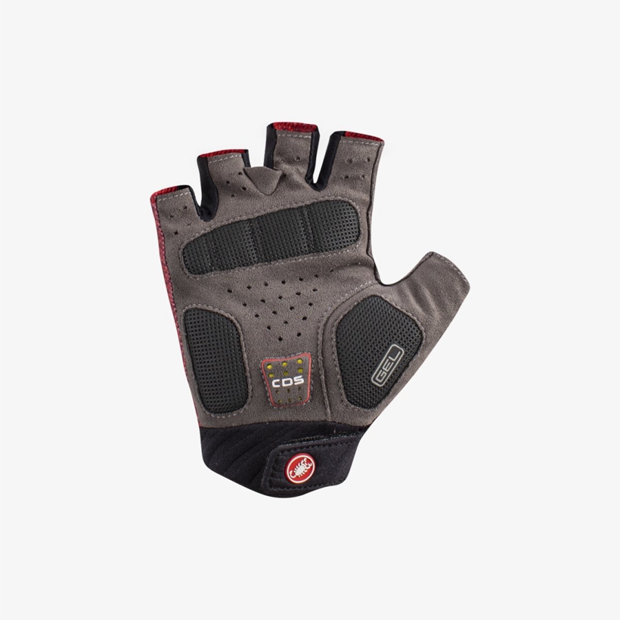 Castelli ROUBAIX GEL 2 Ženske Rukavice Crvene | 28DTSKVIW