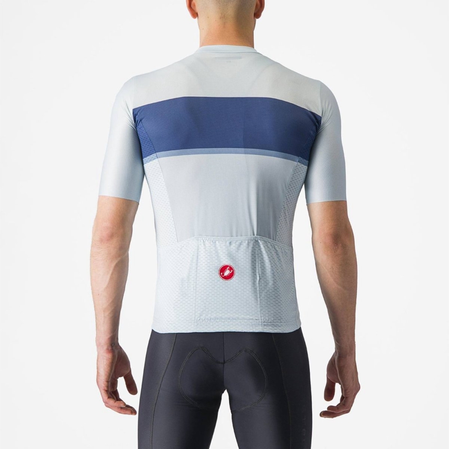Castelli TRADIZIONE Muške Dres Plave Plave Sive | 27MQNFZPS