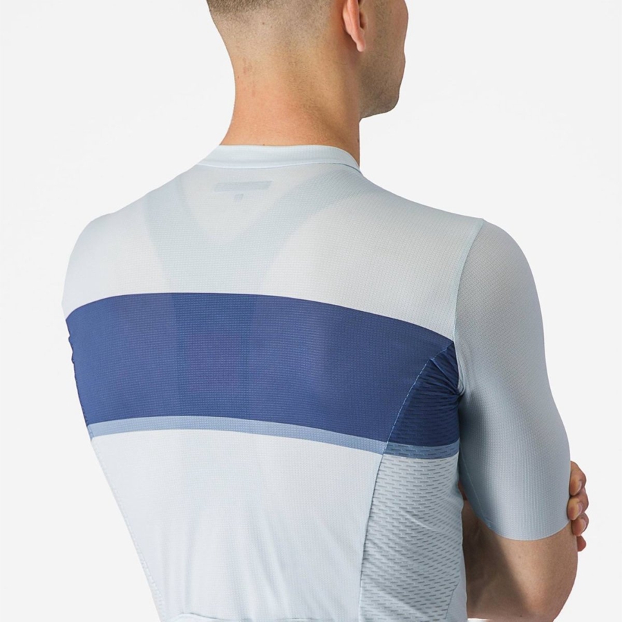 Castelli TRADIZIONE Muške Dres Plave Plave Sive | 27MQNFZPS