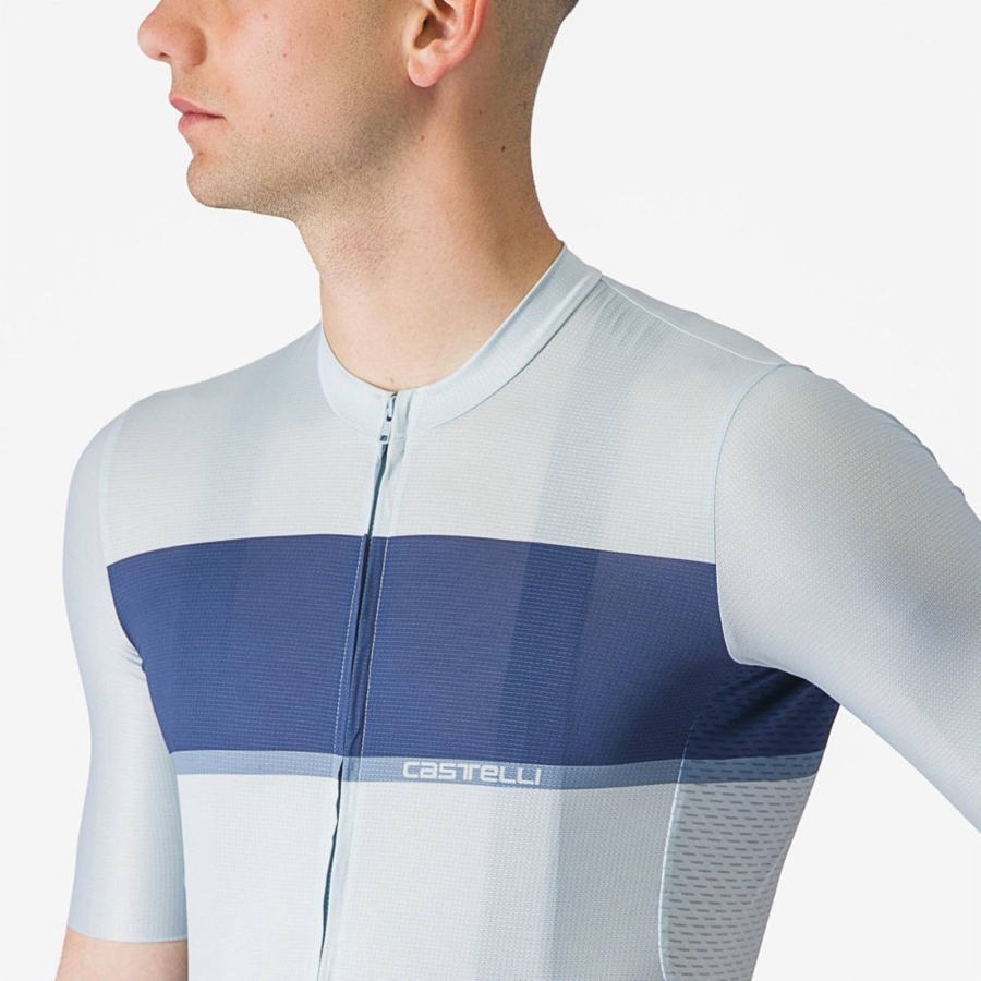 Castelli TRADIZIONE Muške Dres Plave Plave Sive | 27MQNFZPS