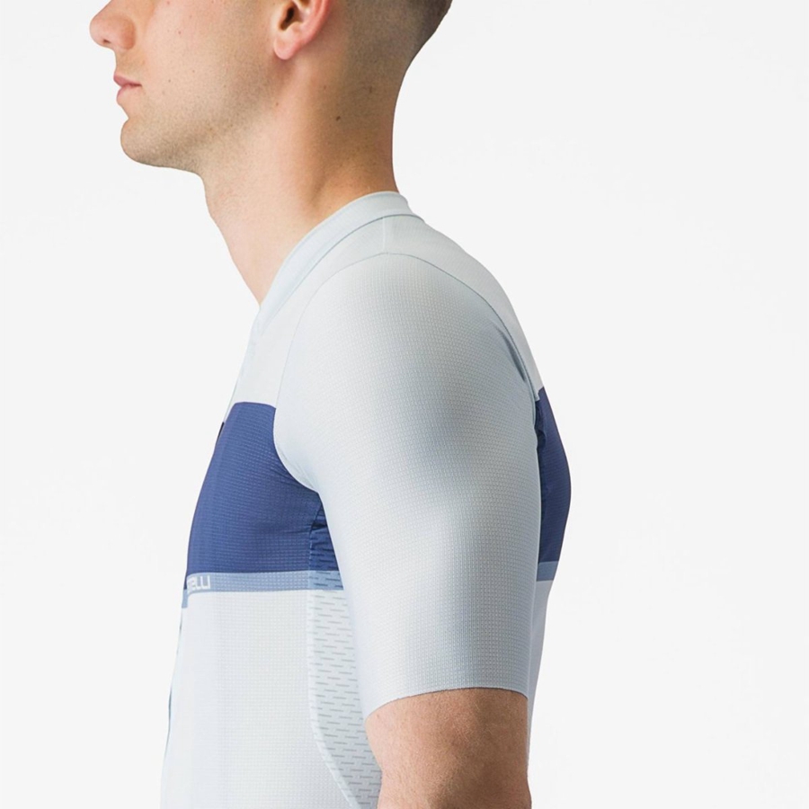 Castelli TRADIZIONE Muške Dres Plave Plave Sive | 27MQNFZPS