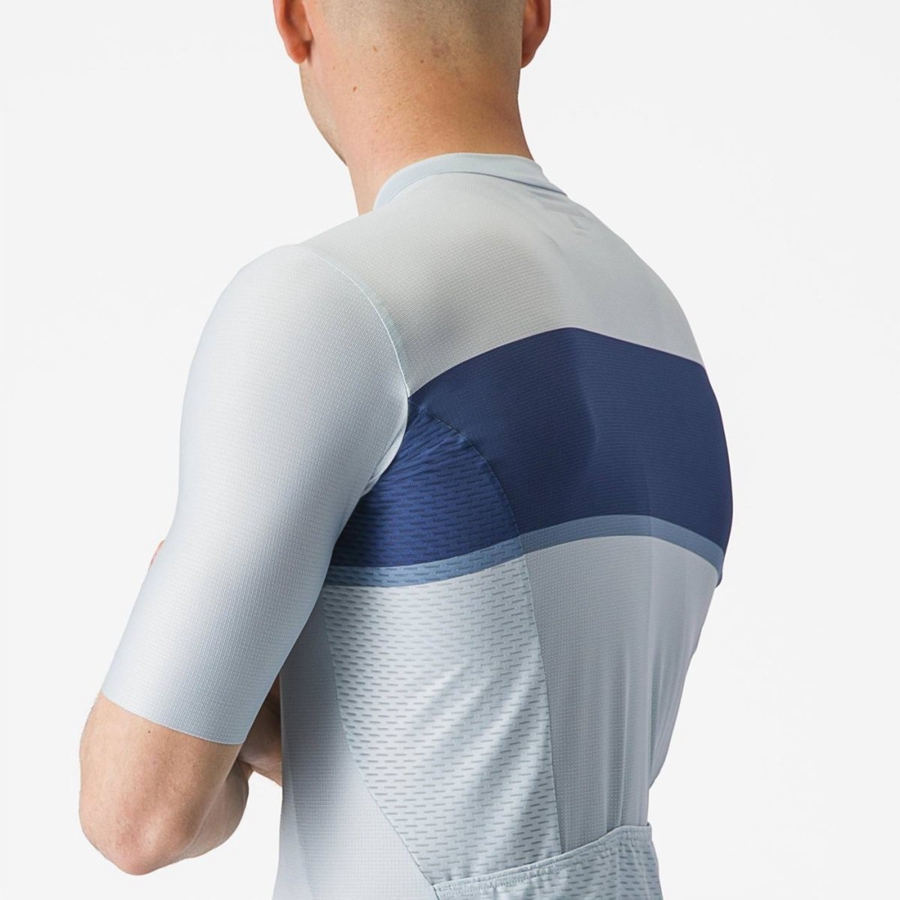Castelli TRADIZIONE Muške Dres Plave Plave Sive | 27MQNFZPS