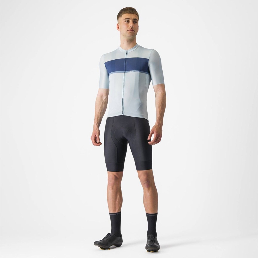 Castelli TRADIZIONE Muške Dres Plave Plave Sive | 27MQNFZPS