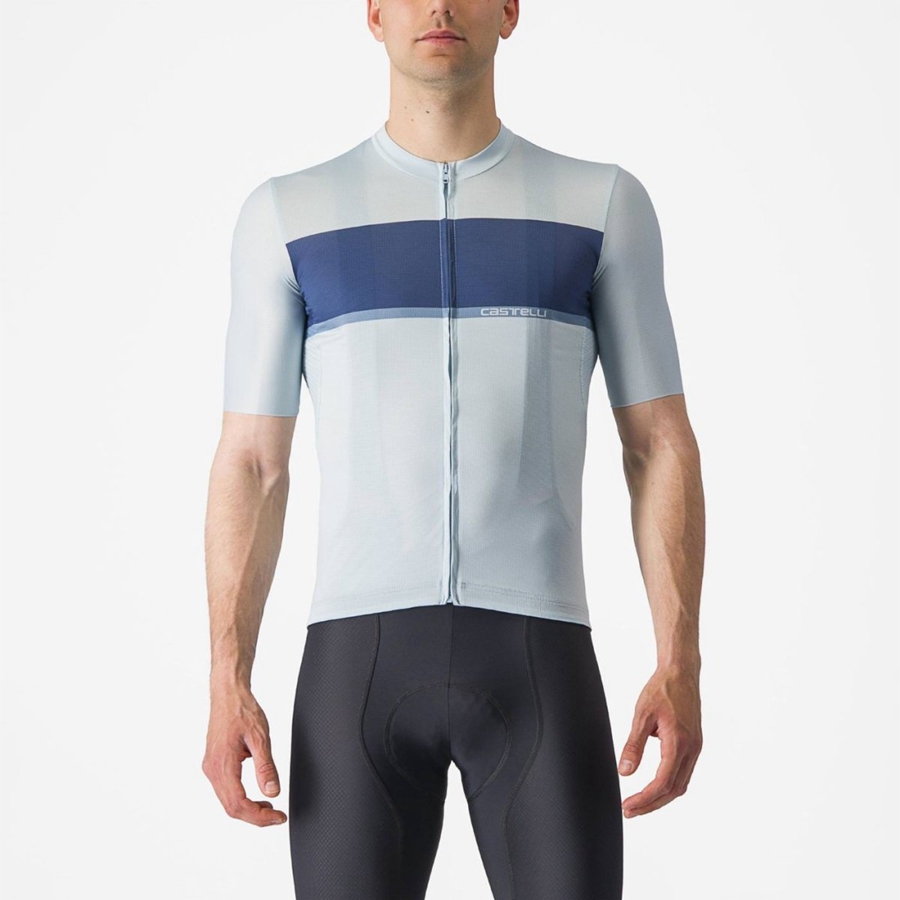 Castelli TRADIZIONE Muške Dres Plave Plave Sive | 27MQNFZPS