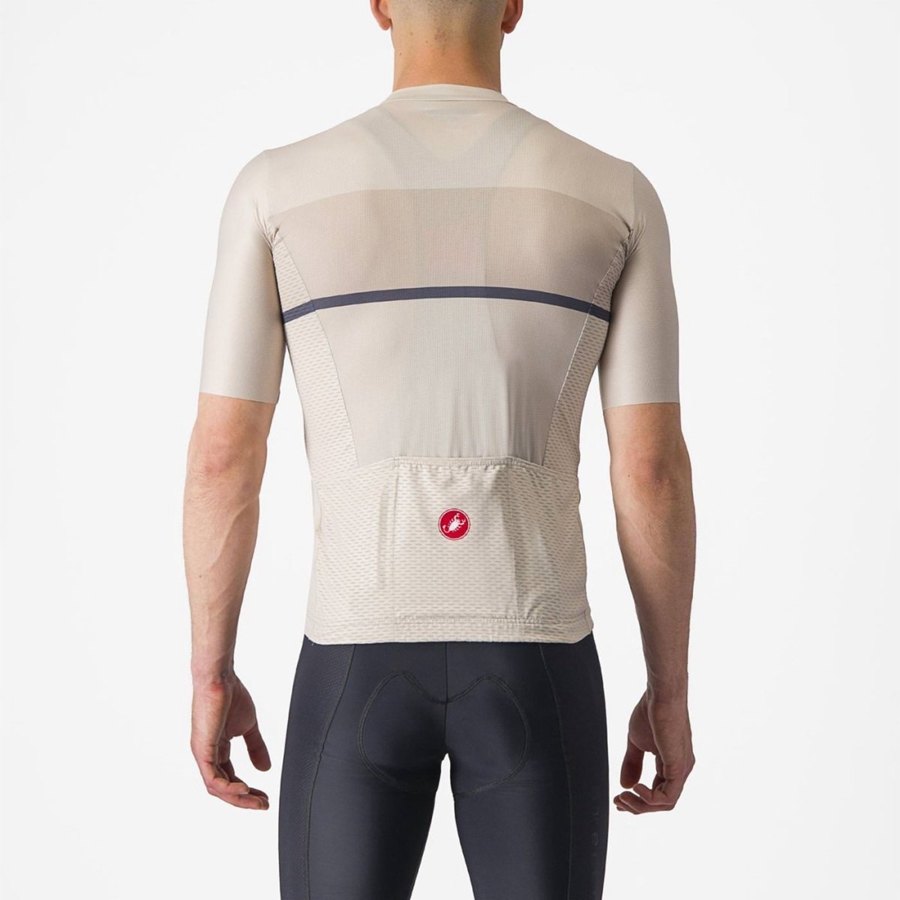 Castelli TRADIZIONE Muške Dres Srebrne Plave | 09DYQUNOB