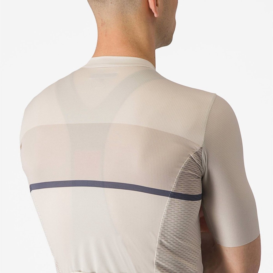 Castelli TRADIZIONE Muške Dres Srebrne Plave | 09DYQUNOB
