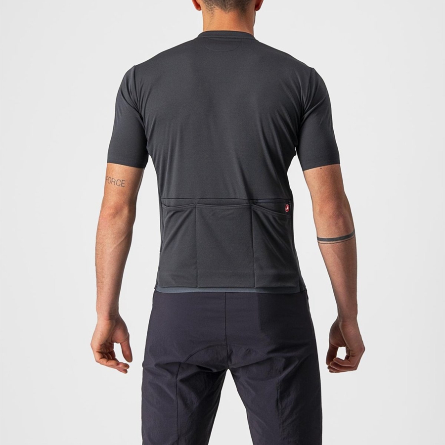 Castelli UNLIMITED ALLROAD Muške Dres Tamno Sive | 46TWPQRSU