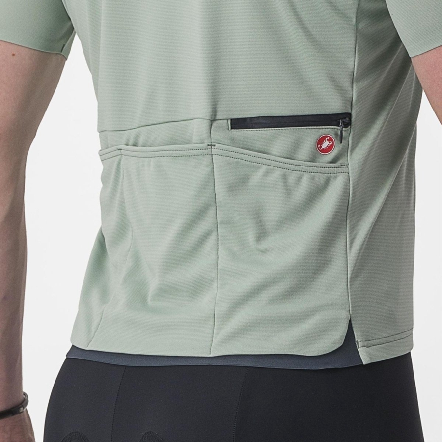 Castelli UNLIMITED ALLROAD Muške Dres Zelene | 25XBZSCFR