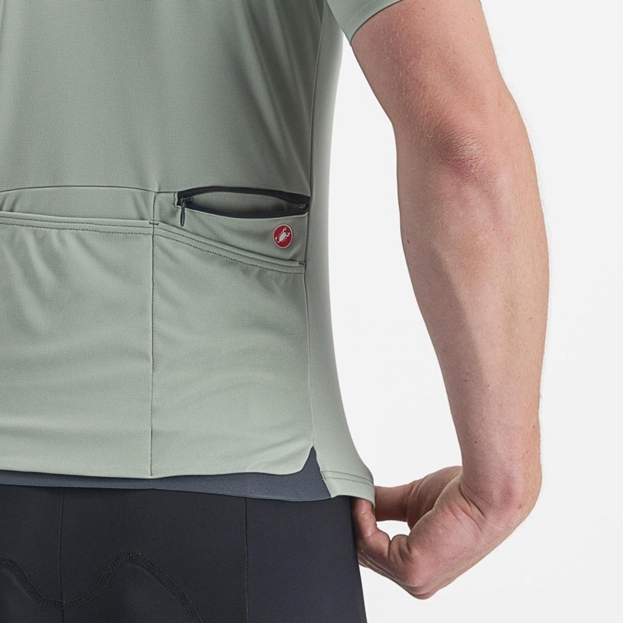 Castelli UNLIMITED ALLROAD Muške Dres Zelene | 25XBZSCFR