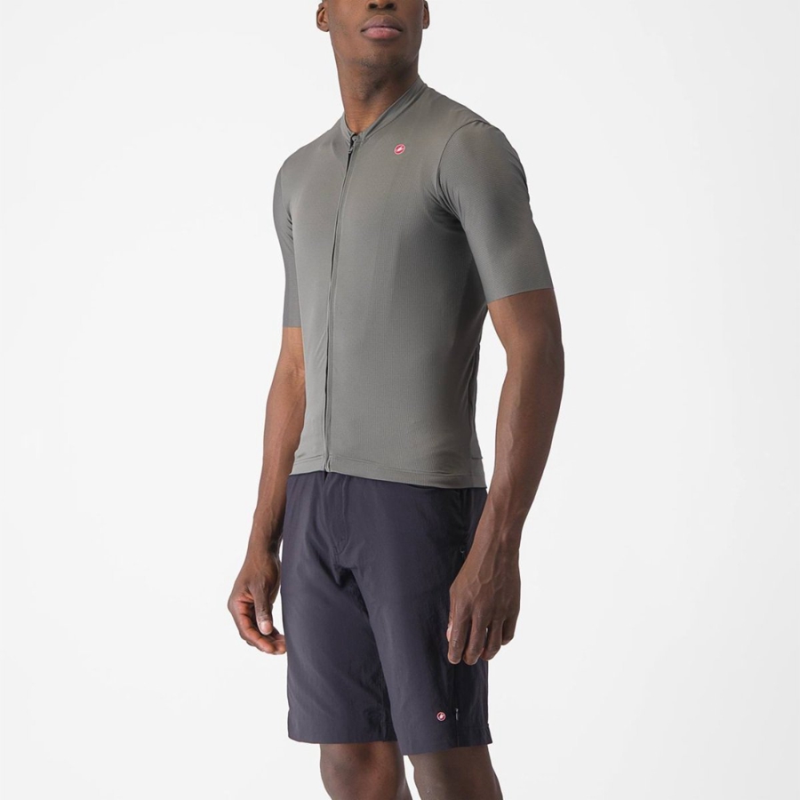 Castelli UNLIMITED ENTRATA 2 Muške Dres Sive | 73JLIMOZY
