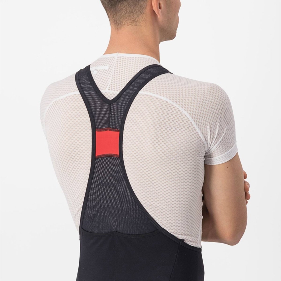 Castelli UNLIMITED THERMAL Muške Kratke Hlače S Bib Crne | 83ZPNJEAK