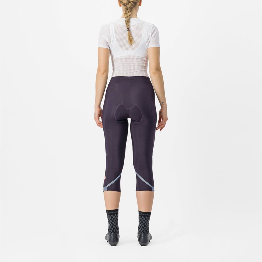 Castelli VELOCISSIMA THERMAL KNICKER Ženske Tajice Srebrne | 72JOQSMFU