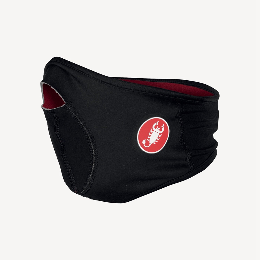 Castelli VISO Ženske Maska Crne | 04OWCLUJI